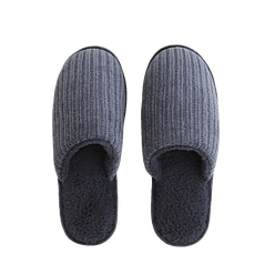 Pantufa A\CASA 39x40 Chenille Cinza