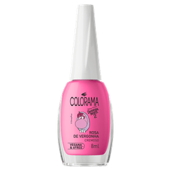 Esmalte Cremoso COLORAMA Divertidamente 2 Rosa de Vergonha 8ml