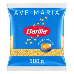 Macarrão Ave Maria com Ovos BARILLA 500g para Sopas