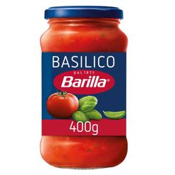 Molho de Tomate Basilico BARILLA 400g Manjericão