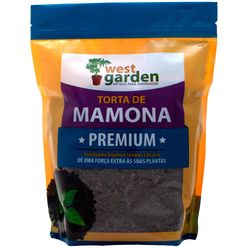 Fertilizante Torta de Mamona WEST GARDEN 1KG Premium