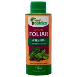 Foliar Nutrição WEST GARDEN 138ML Concentrado Premium
