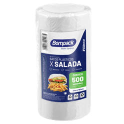 Saco para X-Salada BOMPACK 21x15,5 com 500 Unidades