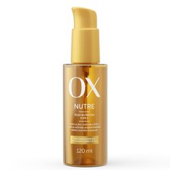 Óleo Capilar OX Nutre Com Óleos Essenciais de Cálamo,Mirra e Oliva 3 em 1 120ml