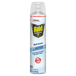 Inseticida RAID Multi Insetos Tecnologia da Água Purificada 420ml Leve mais Pague menos