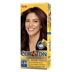 Coloração para Cabelo COR&TON Violine 3.66