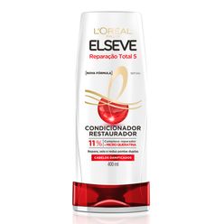 Condicionador de Cabelo ELSEVE Reparação Total 5+ Reparador 400ml