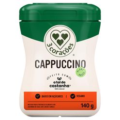 Café 3 CORAÇÕES Cappuccino Castanha de Caju Vegano 140g