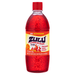 álcool Gel Acendedor 80 Inpm Zulu 500g