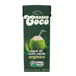 Água de Coco NOSSO COCO Orgânico 200ml