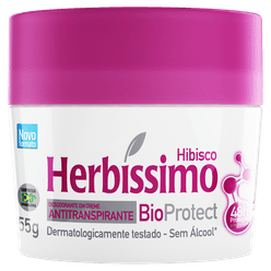 Desodorante HERBÍSSIMO Bio Protect Hibisco Creme 55g