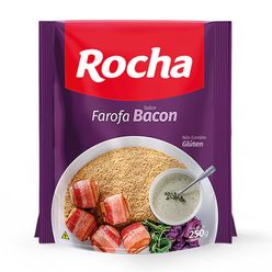 Farofa Pronta ROCHA Bacon sem Glúten 250g