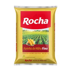 Farinha de Milho ROCHA FubÁ Tipo Fino 1Kg