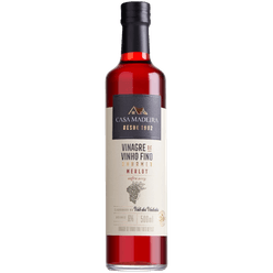 Vinagre CASA MADEIRA Gourmet de Vinho Fino Merlot 500ml