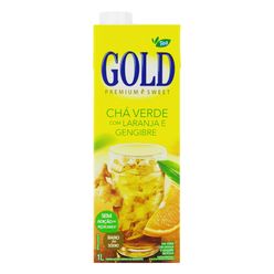 Chá Verde GOLD Premium Sweet Laranja e Gengibre Diet 1L
