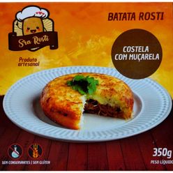 Batata Rosti SRA ROSTI Costela Com Mussarela Congelada 350g