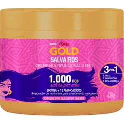 Creme de Tratamento NIELY GOLD Salva Fios 430g