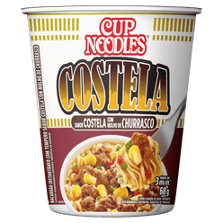 Macarrão Instantâneo NISSIN Cup Noodles Costela com Molho de Churrasco 68g