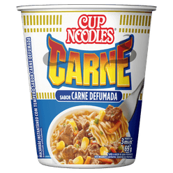 Macarrão Instantâneo NISSIN Cup Noodles Carne Defumada 69g