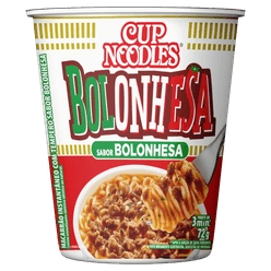 Macarrão Instantâneo NISSIN Cup Noodles Bolonhesa 72g