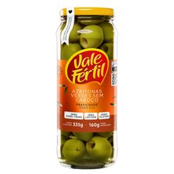 Azeitona verde VALE FÉRTIL sem caroço 160g