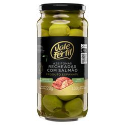 Azeitona Verde VALE FÉRTIL Recheada com Salmão 130g