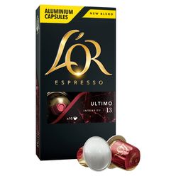 Café LÓR Espresso Ultimo Intensity 13 com 10 Cápsulas