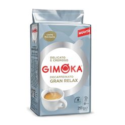 Café Italiano GIMOKA Descafeinado Torrado e Moido Gran Relax 250g