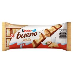 Chocolate KINDER Branco com 2 Unidades 39g