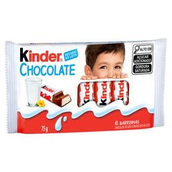 Chocolate KINDER Recheio ao Leite 75g