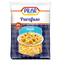 Macarrão PILAR Parafuso 400g