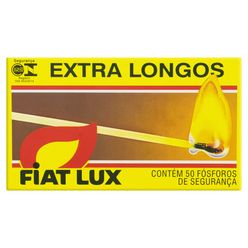 Fósforos FIAT LUX Extra Longos