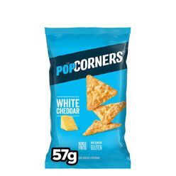 Salgadinho POPCORNERS Kettle Corn White Cheddar Sem Glúten 57g