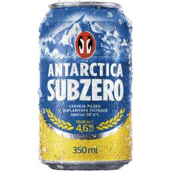 Cerveja ANTARCTICA SubZero Pilsen 350ml Lata