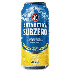 Cerveja ANTARCTICA SubZero Pilsen 473ml Lata