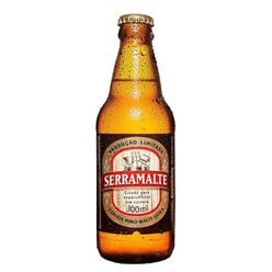 Cerveja SERRAMALTE Puro Malte Extra 300ml Long Neck