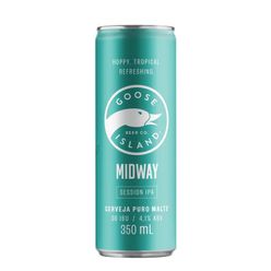Cerveja GOOSE ISLAND Midway Lata Sleek 350ml
