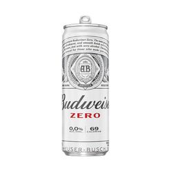 Cerveja BUDWEISER Zero Álcool Lata 350ml