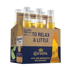 Cerveja CORONITA 210ml Long Neck Pack C/6