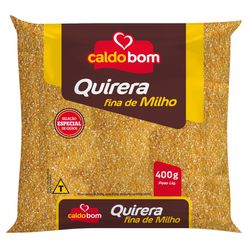 Quirera Fina de Milho CALDO BOM 400g