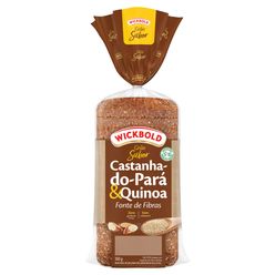 Pão WICKBOLD Grão Sabor  Castanha-do-Pará e Quinoa 350g