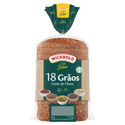 Pão 18 Grãos WICKBOLD Integral 450g