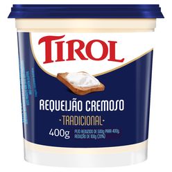 Requeijão TIROL Tradicional 400g