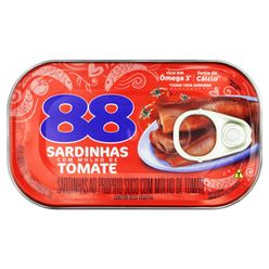 Sardinha 88 com Molho de Tomate 75g