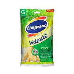 Luva Veloutê Maximo Tato LIMPPANO Grande com 2 Unidades