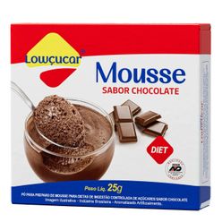 Pó para Mousse LOWÇUCAR Chocolate Zero 25g
