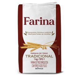 Farinha Trigo FARINA Tradicional Tipo 1 1kg