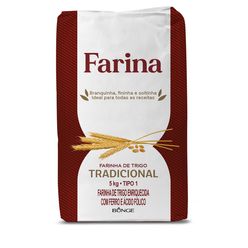 Farinha Trigo FARINA Tradicional Tipo 1 5kg