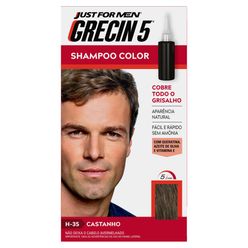 Shampoo Color Grecin Castanho 35