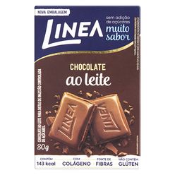 Chocolate LINEA Zero ao Leite 30g